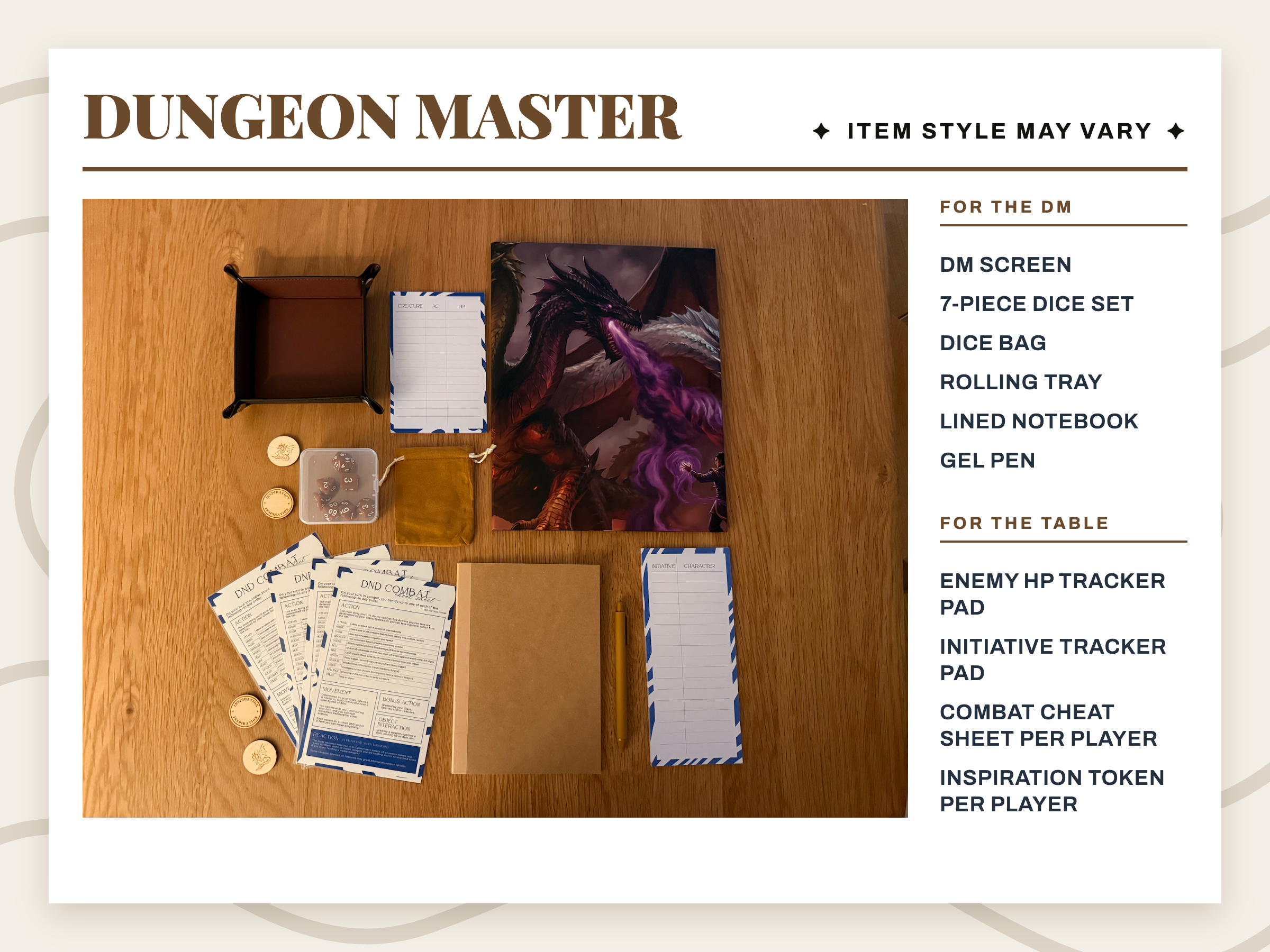 Campaign in a Box · DND Party Starter Set