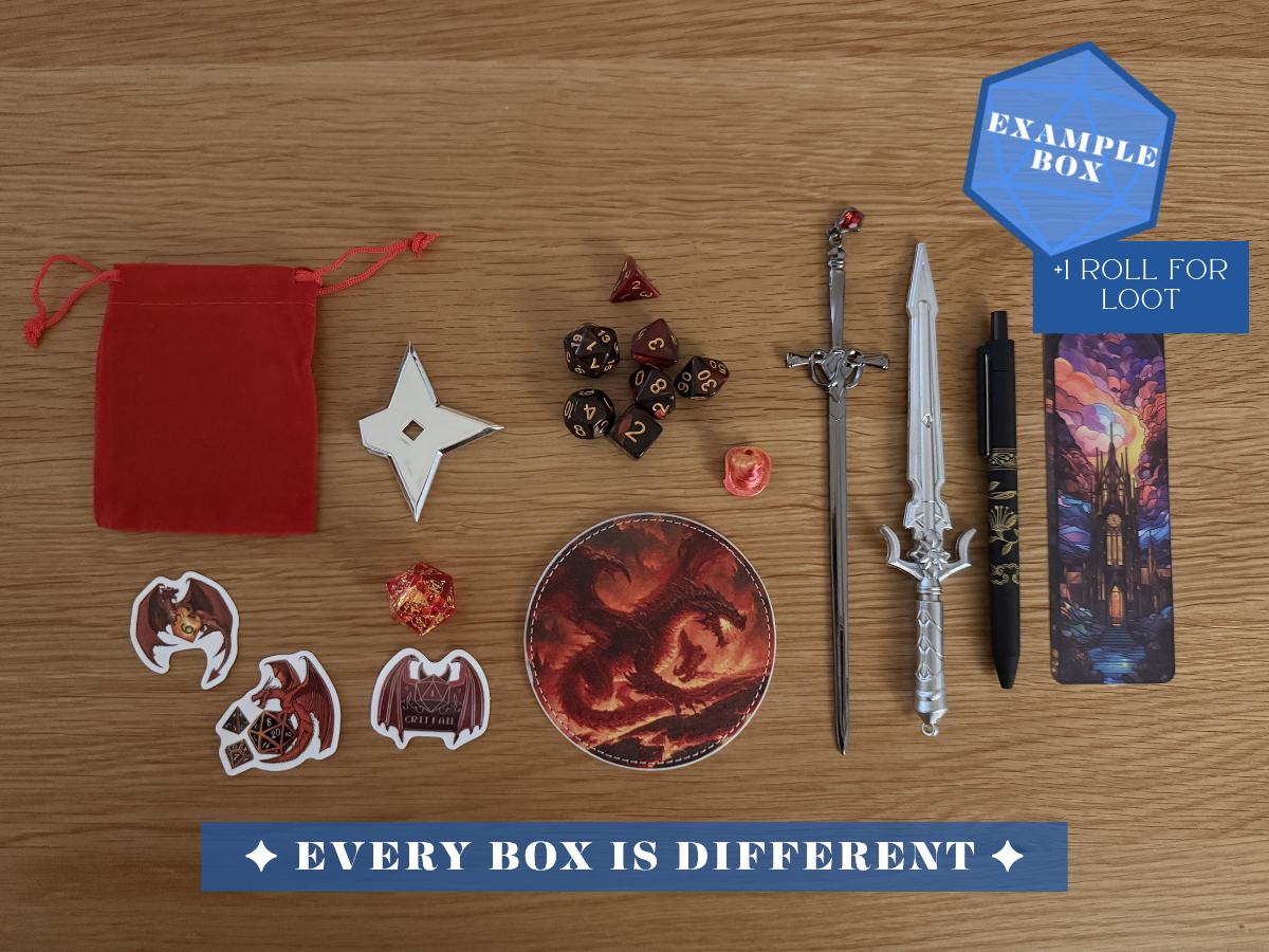 Adventurer's Satchel  ·  Mystery DND Box