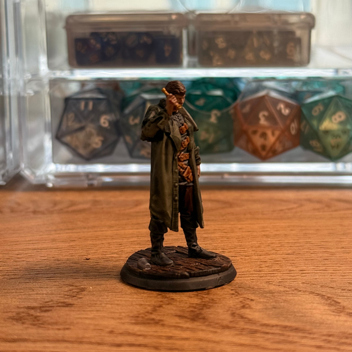 Male Human or Elf · Rogue PC Painted Mini · 32mm