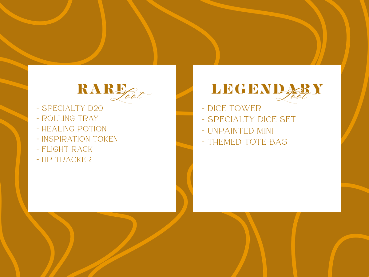 Hero's Pack  ·  DND Mystery Box