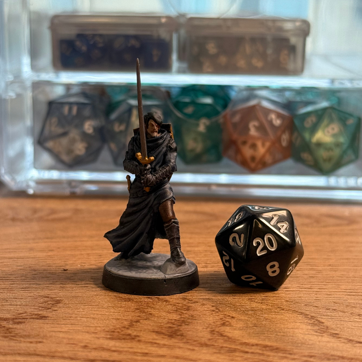 Human or Elf Mysterious Adventurer · PC Painted Mini · 32mm