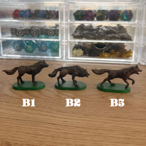 Wolf and Werewolf Minis · Painted Mini Army · 32mm