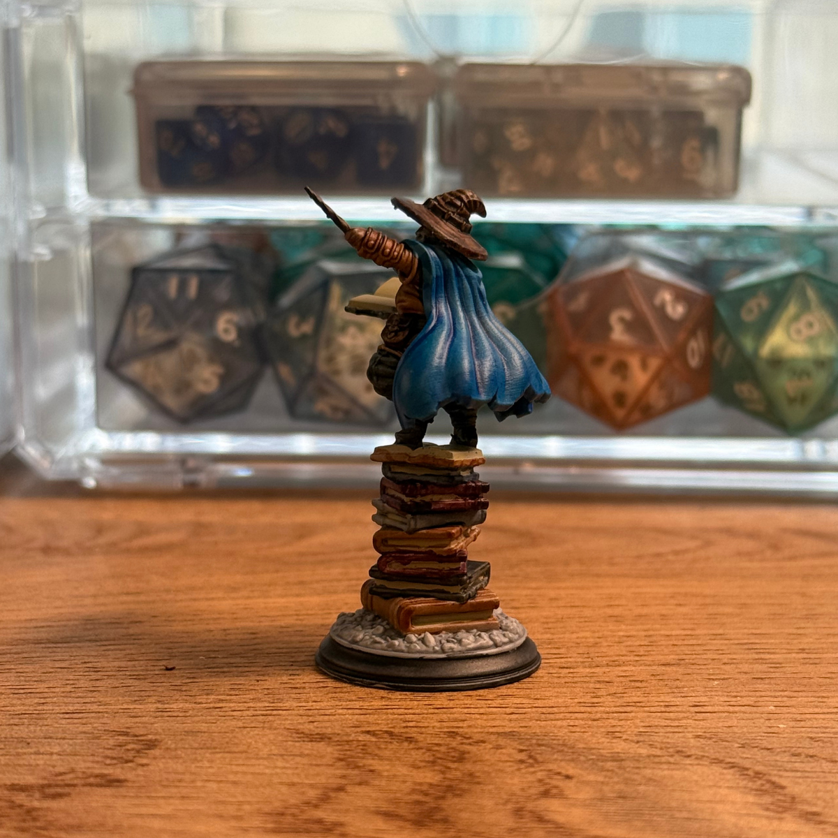 Male Halfling or Gnome Mage · PC Painted Mini · 32mm