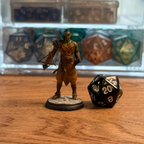Male Half-Orc · Ranger or Rogue PC Painted Mini · 32mm