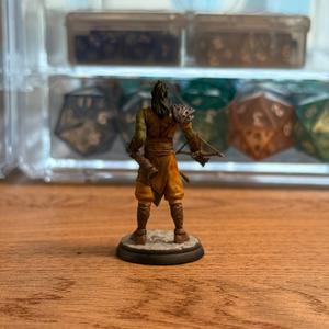 Male Half-Orc · Ranger or Rogue PC Painted Mini · 32mm