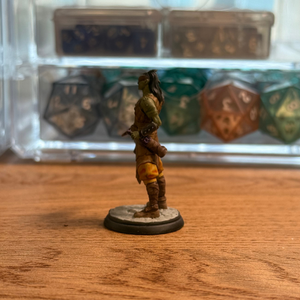 Male Half-Orc · Ranger or Rogue PC Painted Mini · 32mm