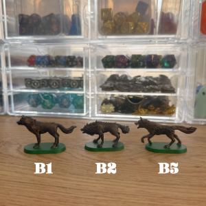 Wolf and Werewolf Minis · Painted Mini Army · 32mm