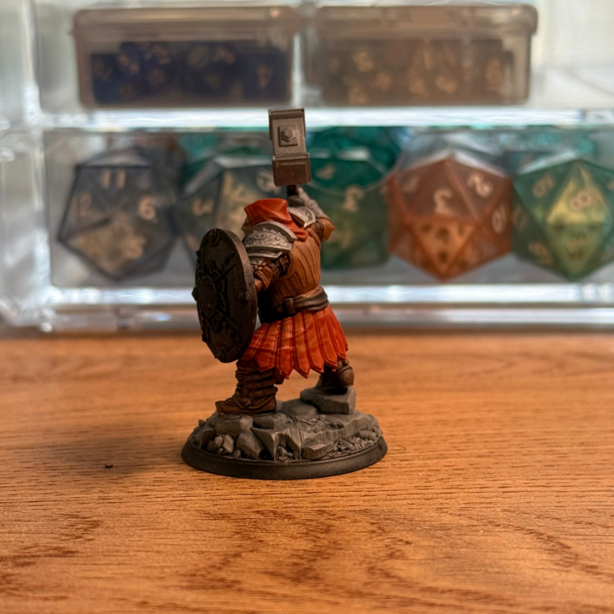 Male Dwarf · Cleric, Paladin, Fighter · PC Painted Mini · 32mm