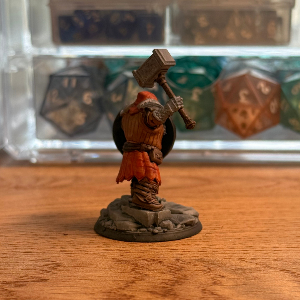 Male Dwarf · Cleric, Paladin, Fighter · PC Painted Mini · 32mm