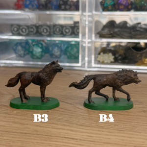 Wolf and Werewolf Minis · Painted Mini Army · 32mm