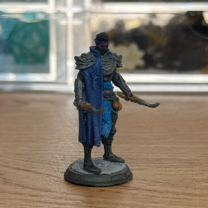 Drow Rogue Mini · PC or Villain Painted Mini · 28mm