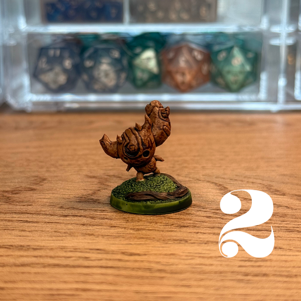 Kodama Forest Spirits · Set of 6 · Painted Mini · 32mm