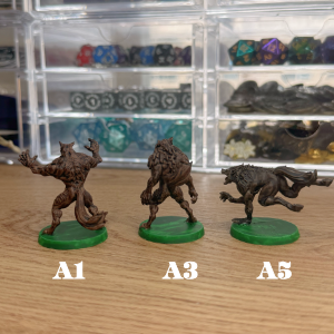 Wolf and Werewolf Minis · Painted Mini Army · 32mm