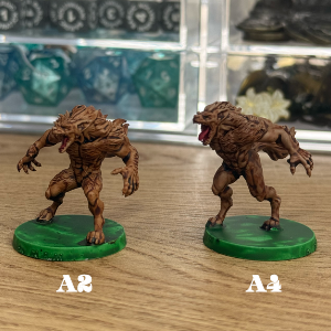 Wolf and Werewolf Minis · Painted Mini Army · 32mm