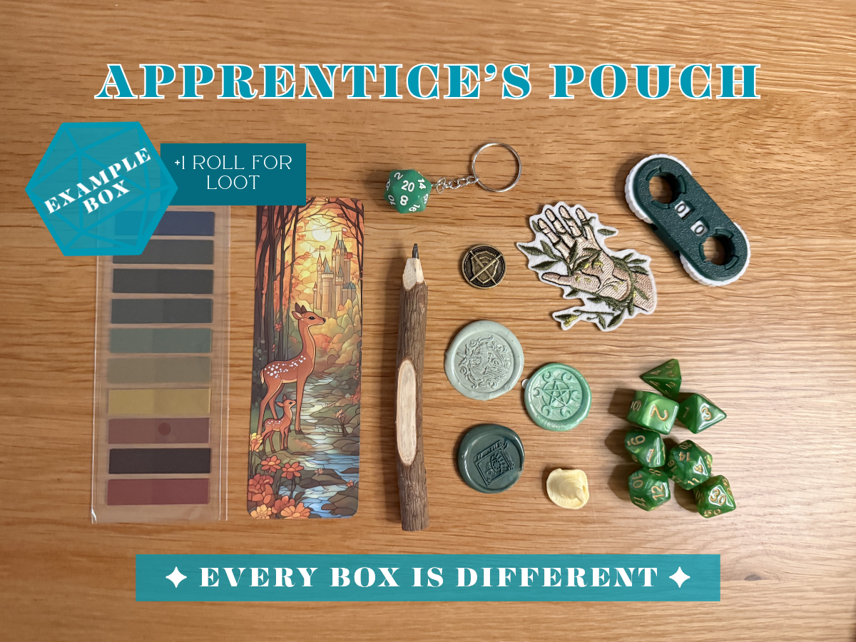 Apprentice’s Pouch  ·  DND Mystery Box