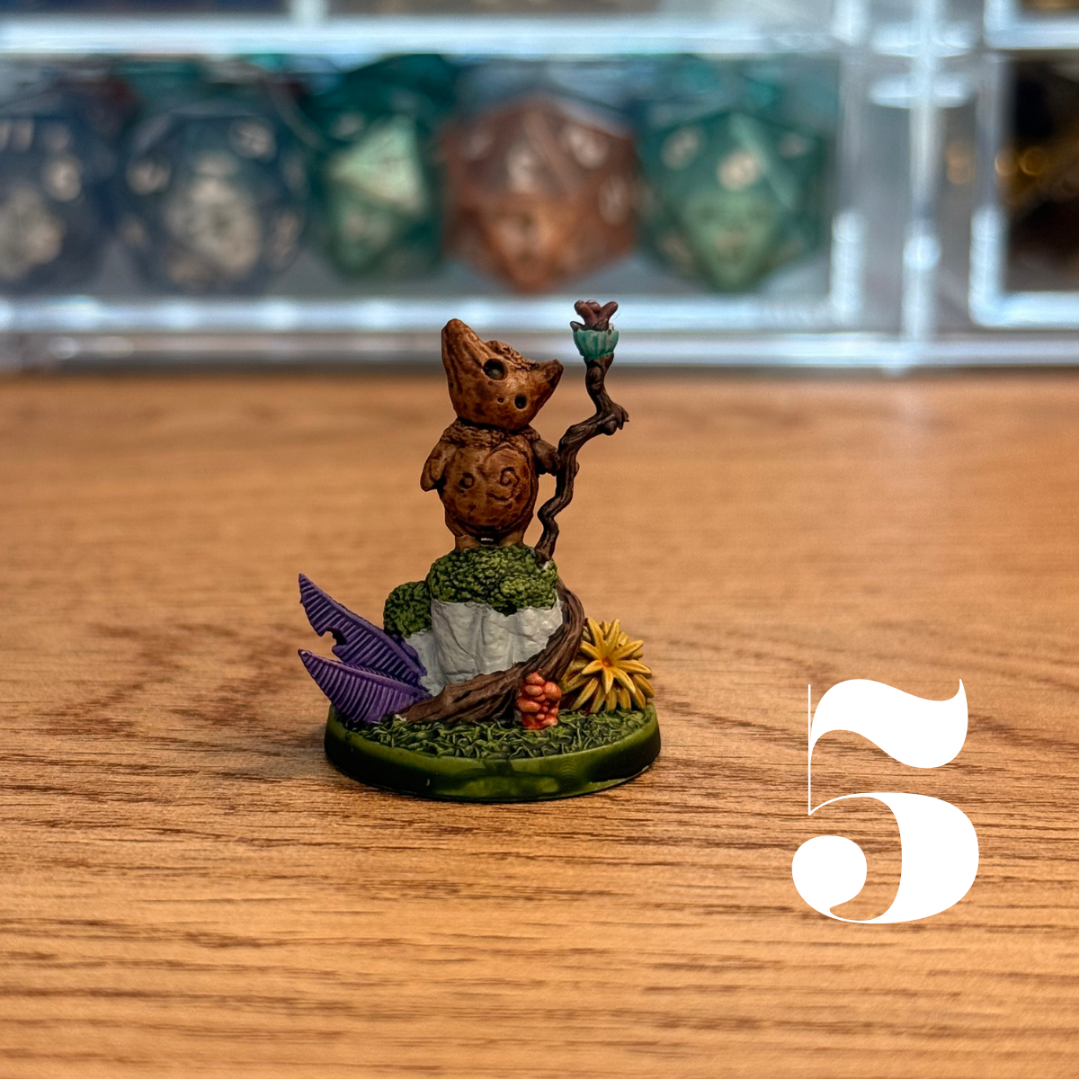 Kodama Forest Spirits · Set of 6 · Painted Mini · 32mm