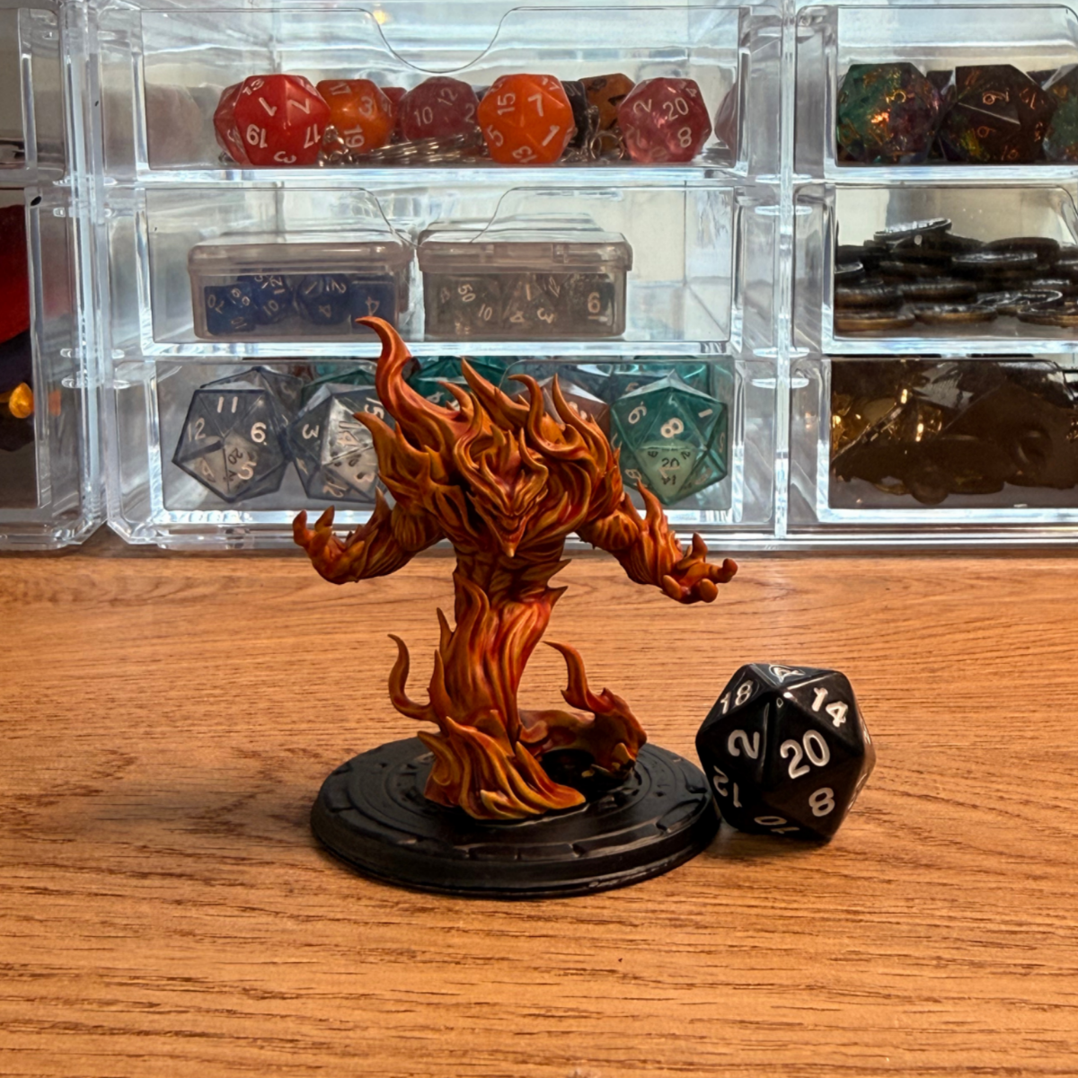 Elementals · Set of 4 · XL Painted Mini · 50mm