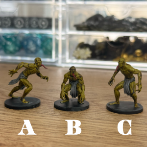 Ghast Mini Set · 3 Ghast Painted Minis · 28mm