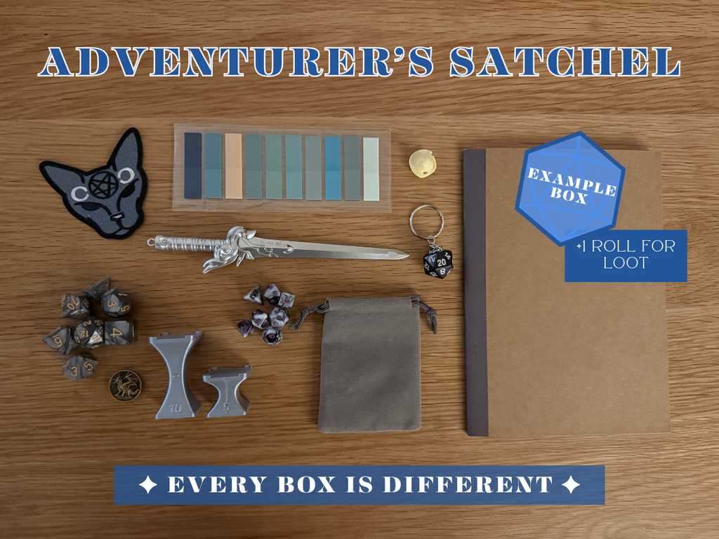 Adventurer's Satchel  ·  Mystery DND Box