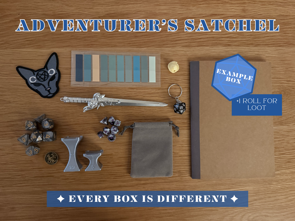 Adventurer's Satchel  ·  Mystery DND Box