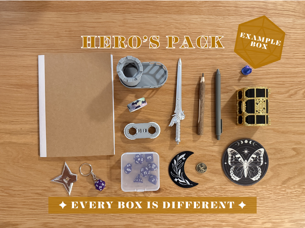 Hero's Pack · 14 Item Mystery Box