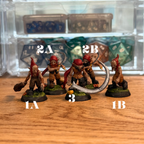 Redcaps · Set of 5 · Monster Painted Mini · 32mm