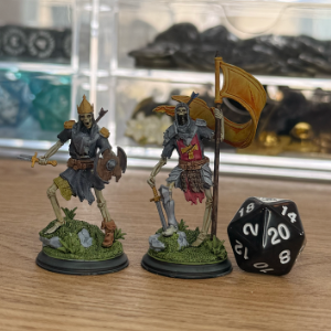 Skeleton Mini Set · 2 Skeleton Painted Minis · 28mm