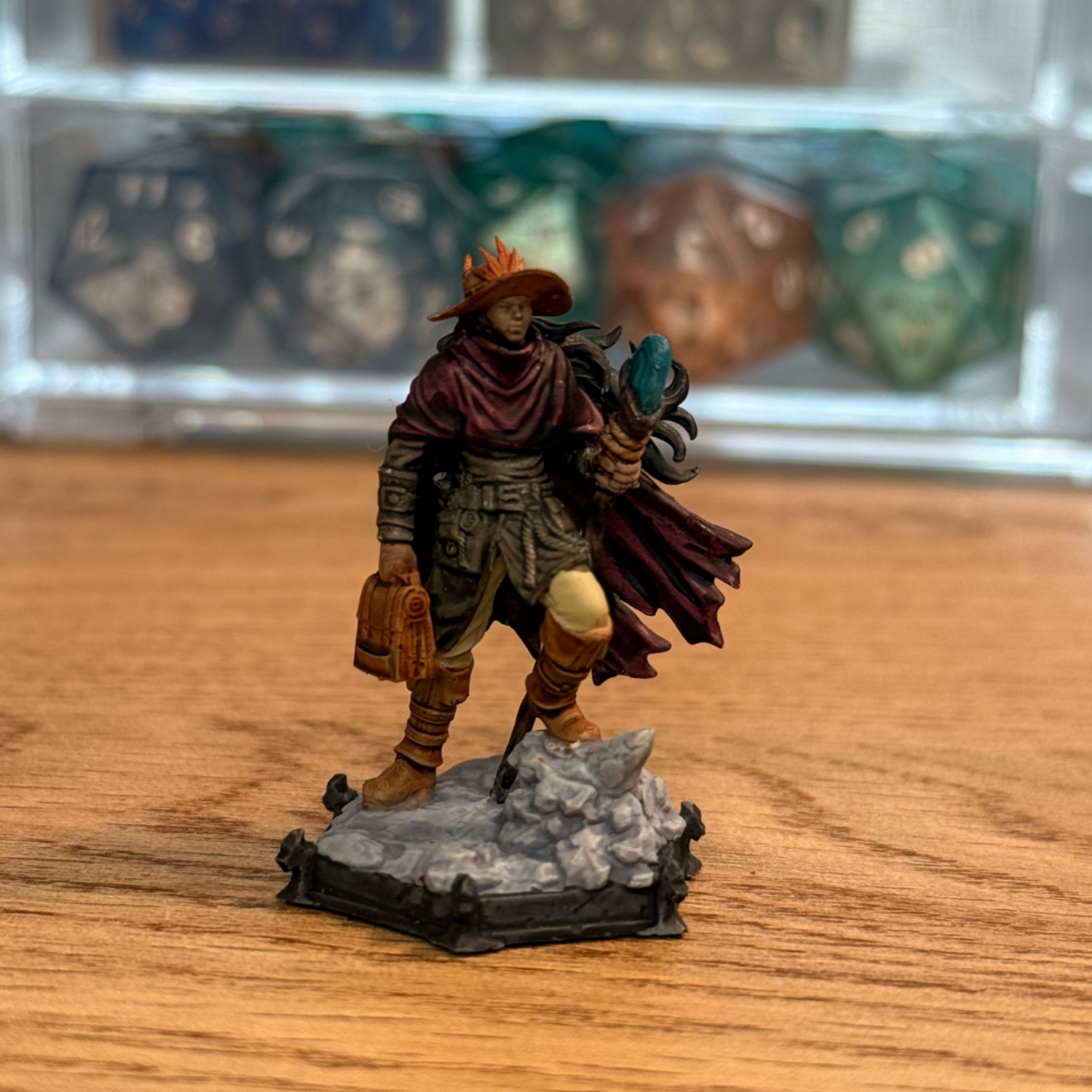 Human or Elf Adventurer · Painted Mini · 32mm