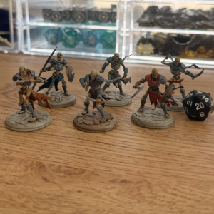 Skeleton Mini Set · 6 Skeleton Painted Minis · 32mm