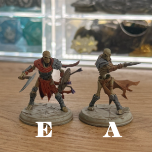 Skeleton Mini Set · 6 Skeleton Painted Minis · 32mm