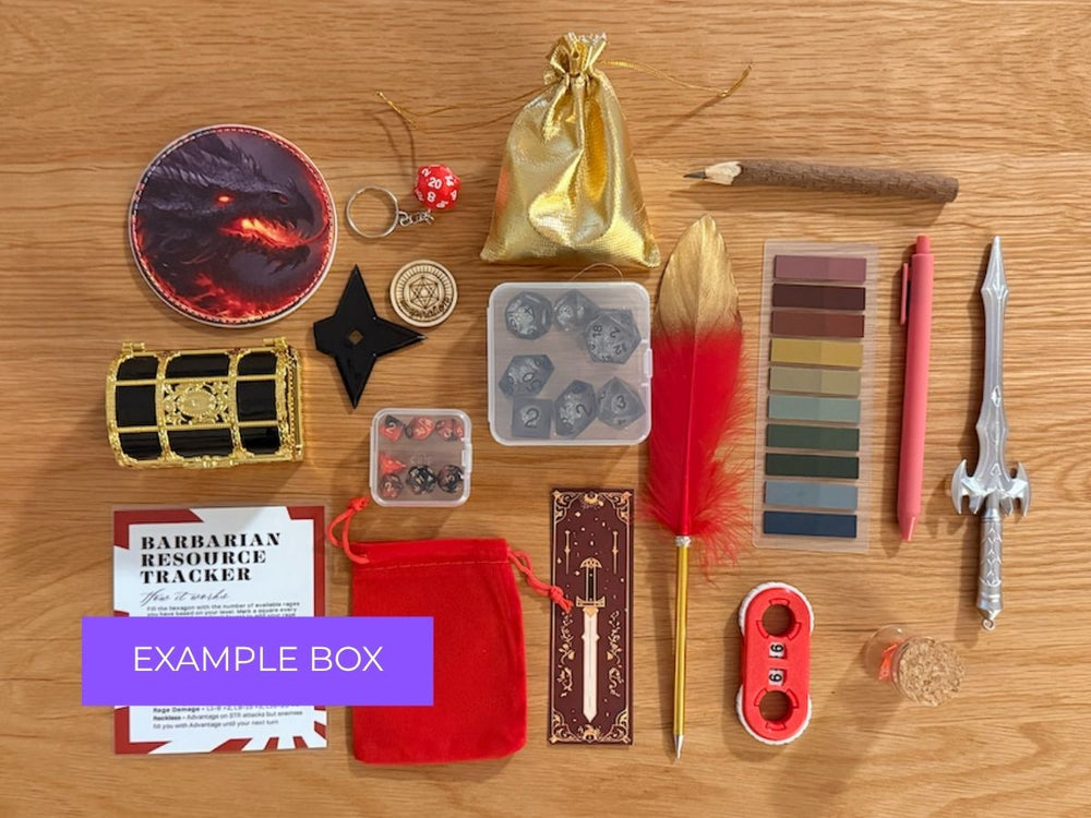 Dragon's Hoard ·  Deluxe DND Mystery Box