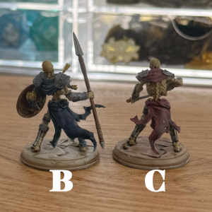 Skeleton Mini Set · 6 Skeleton Painted Minis · 32mm