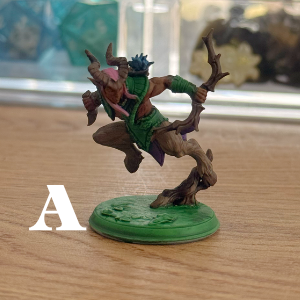 Satyr Mini Set · 5 Fey Satyr Painted Minis · 32mm
