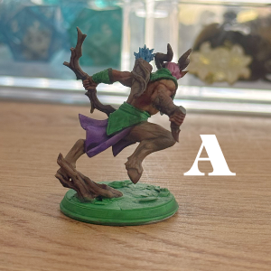 Satyr Mini Set · 5 Fey Satyr Painted Minis · 32mm