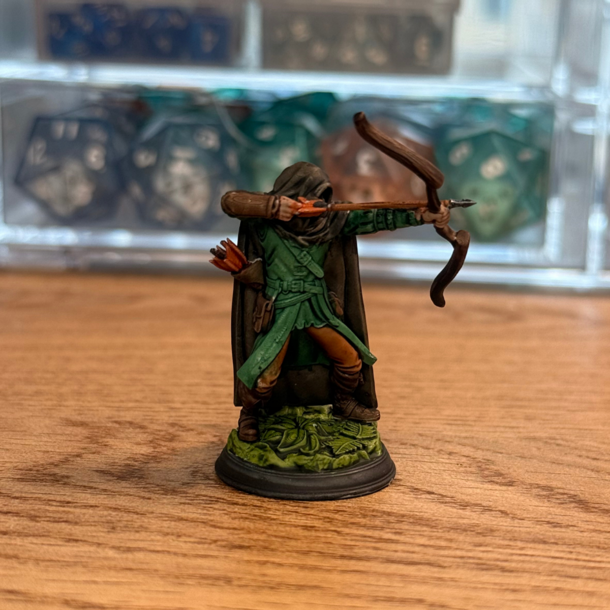 Male Human Ranger Archer · Painted Mini · 28mm