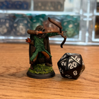 Male Human Ranger Archer · Painted Mini · 28mm