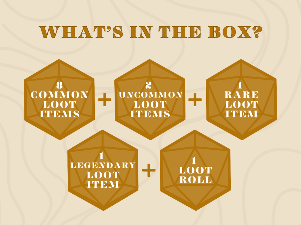 Hero's Pack · 14 Item Mystery Box