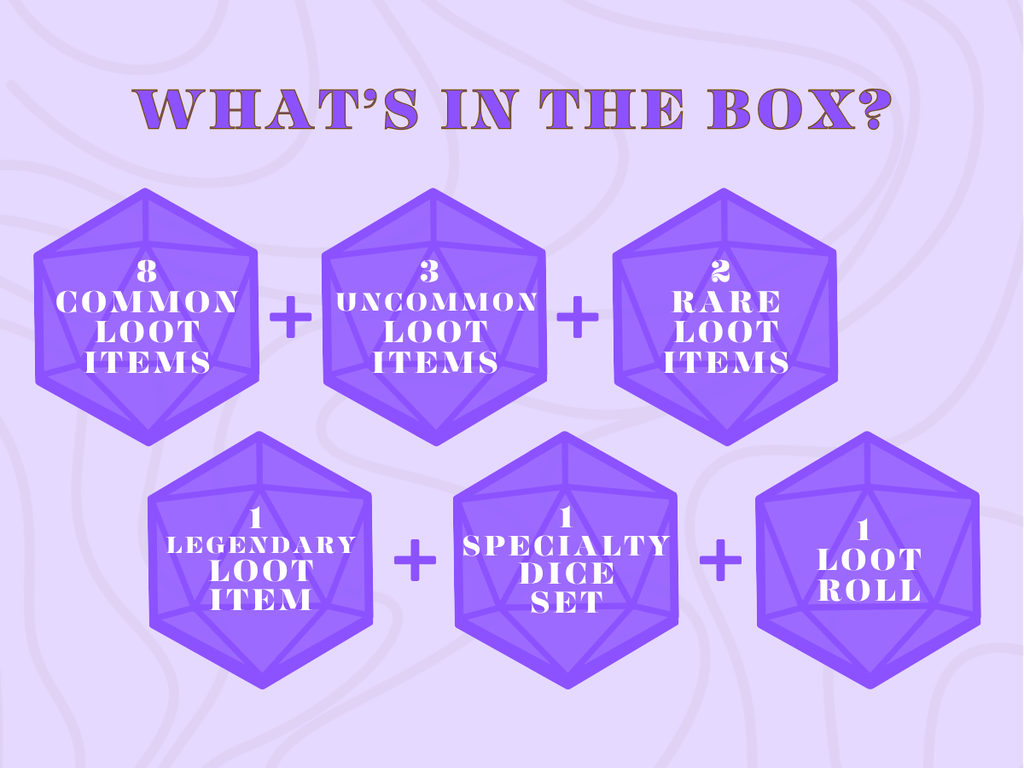 Dragon's Hoard ·  Deluxe DND Mystery Box