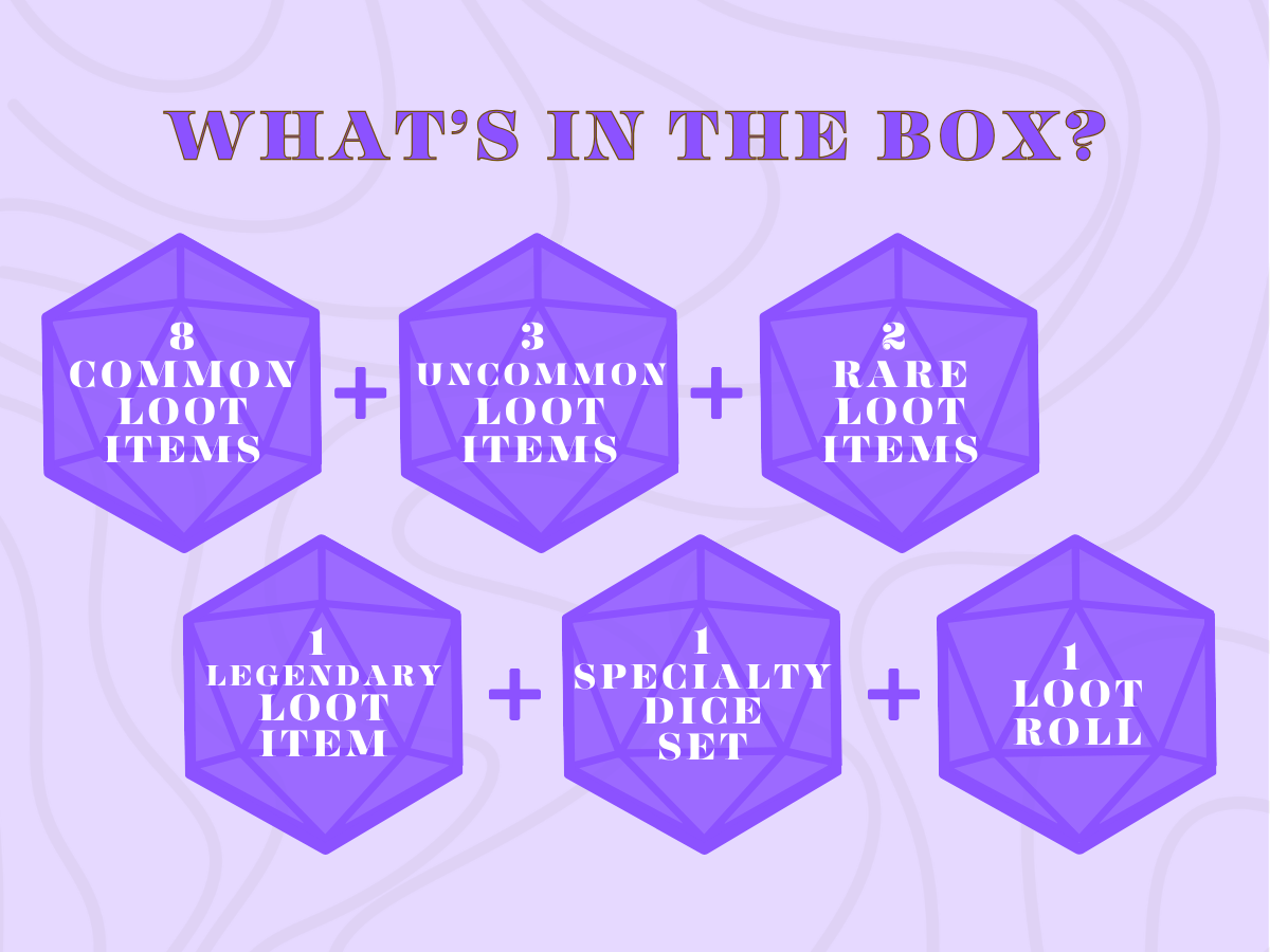 Dragon's Hoard ·  Deluxe DND Mystery Box