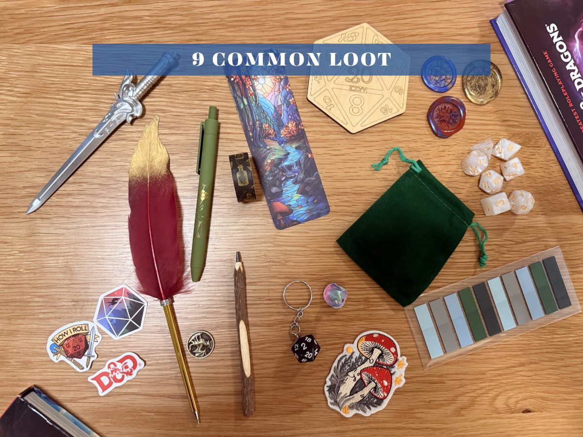 Adventurer's Satchel  ·  Mystery DND Box
