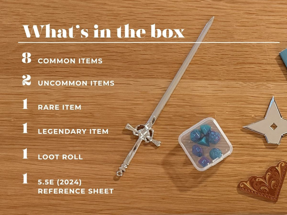 Hero's Pack · DND Mystery Box