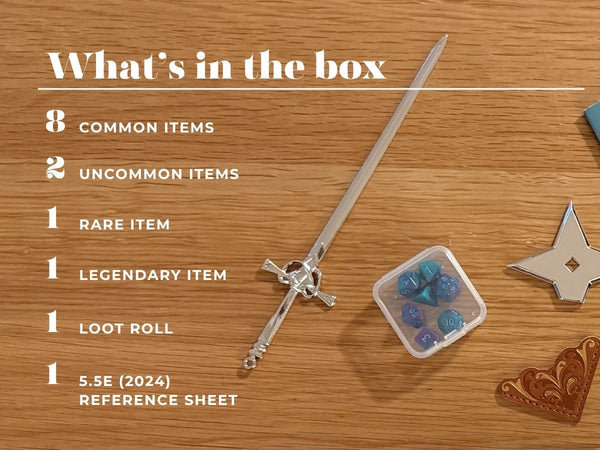 Hero's Pack · DND Mystery Box
