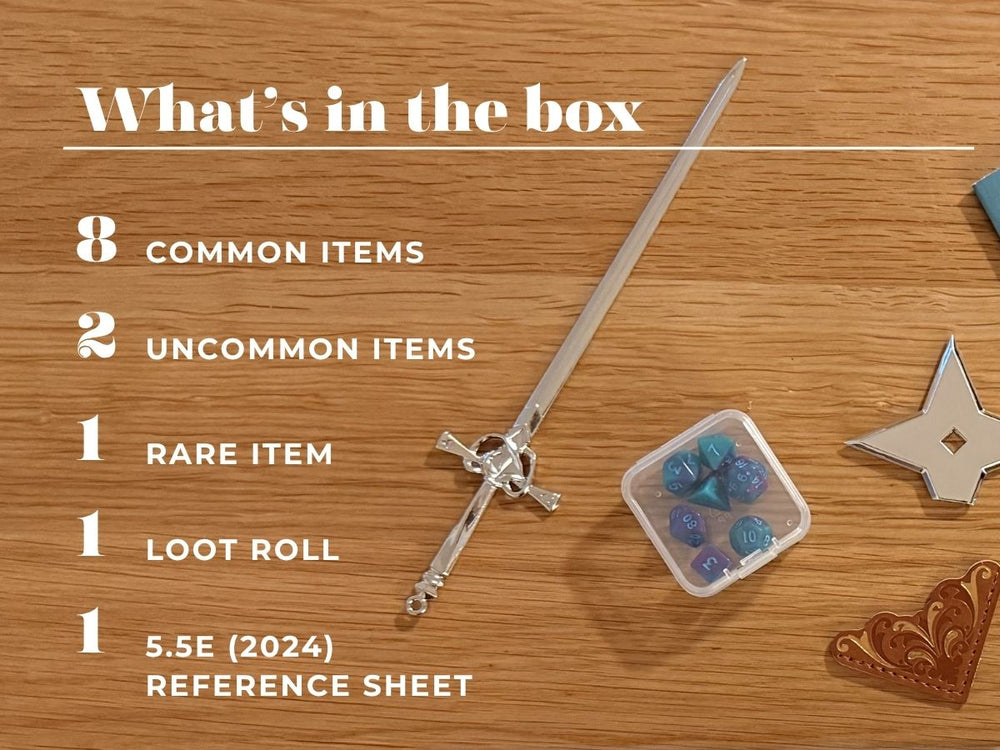 Adventurer's Satchel · DND Mystery Box