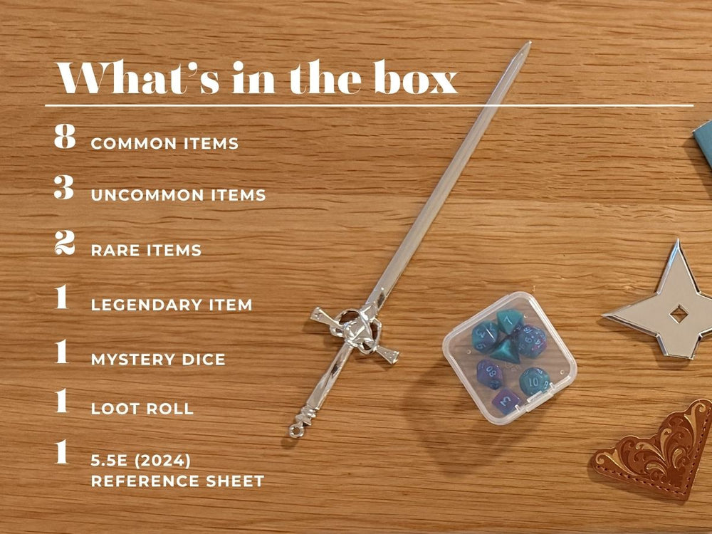 Dragon's Hoard ·  Deluxe DND Mystery Box