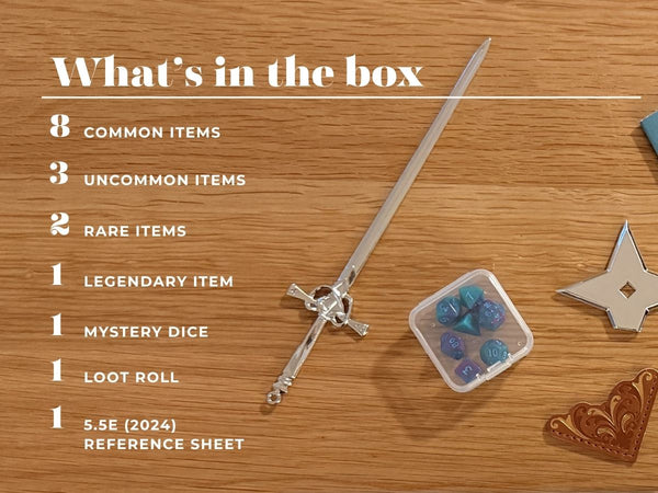 Dragon's Hoard ·  Deluxe DND Mystery Box