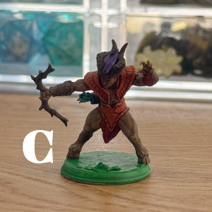 Satyr Mini Set · 5 Fey Satyr Painted Minis · 32mm