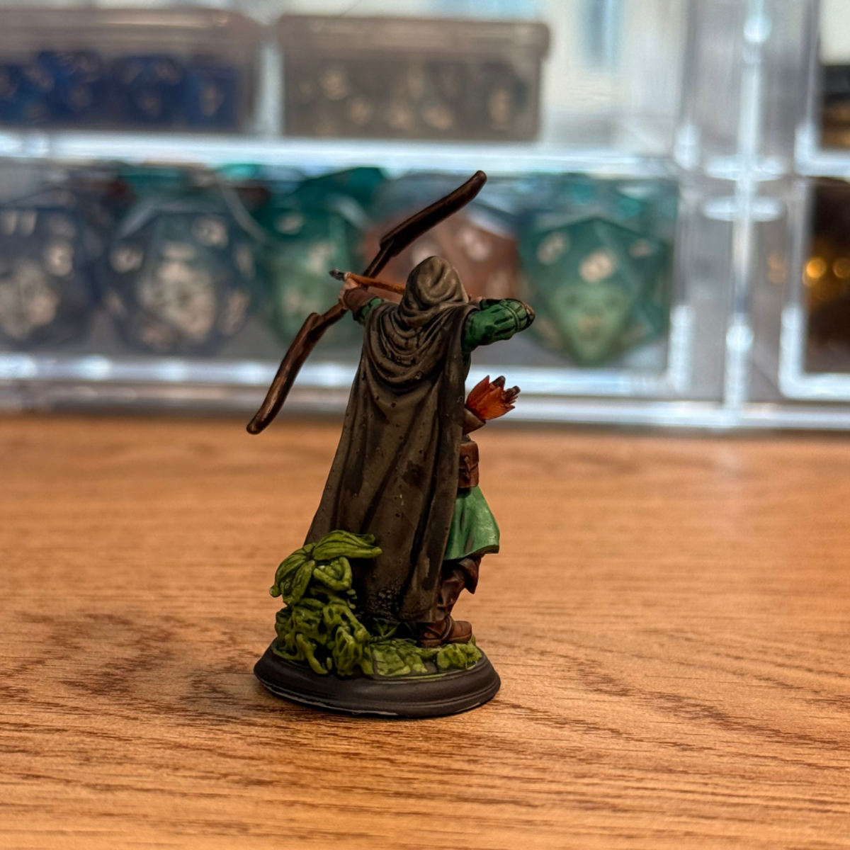 Male Human Ranger Archer · Painted Mini · 28mm