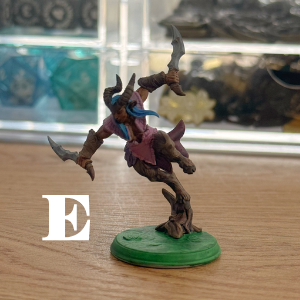Satyr Mini Set · 5 Fey Satyr Painted Minis · 32mm