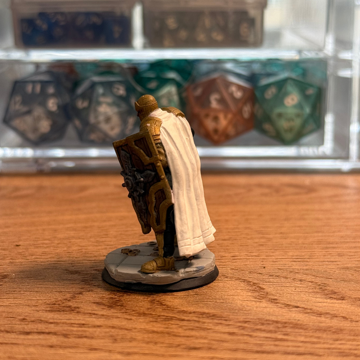 Male Armored Fighter · Cleric, Paladin, Warlock, or Fighter · PC Painted Mini · 32mm
