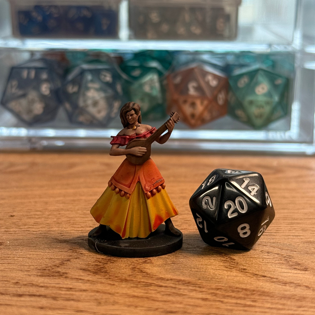 Female Human Bard · PC Painted Mini · 28mm